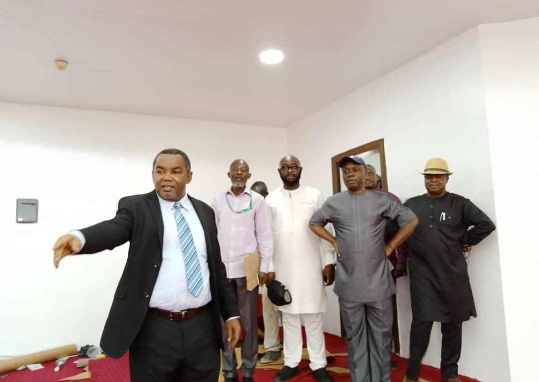 Ahead of Abia Assembly Resumption, Lawmakers Take Tour of Ongoing House Renovation