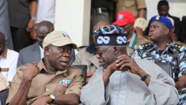 Adams Oshiomhole and bola tinubu