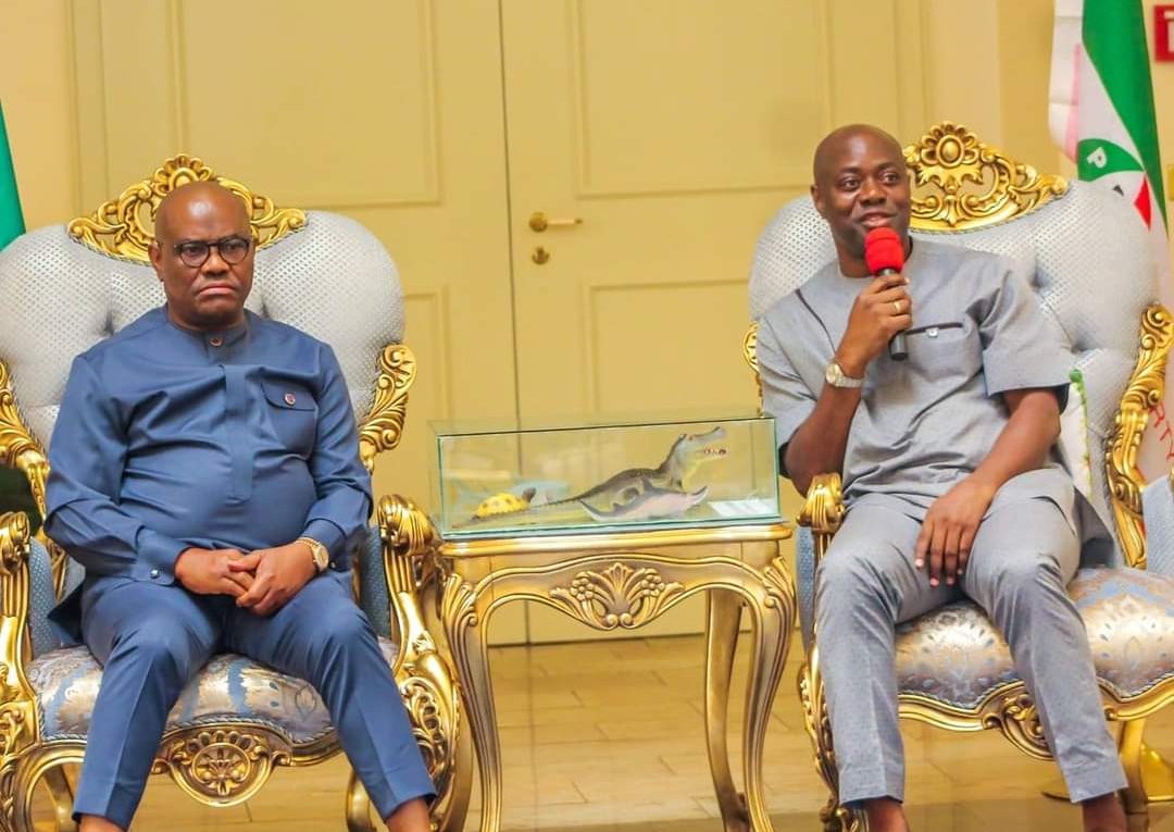 Nyesom Wike of Rivers State and Seyi Makinde of Oyo State