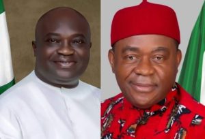 Gov Okezie Ikpeazu and Sen T.A Orji