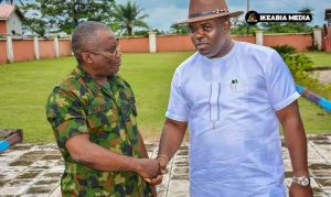 Ohafia To Experience Improved Security as Deputy Gov Meets Brig Gen M. Edet