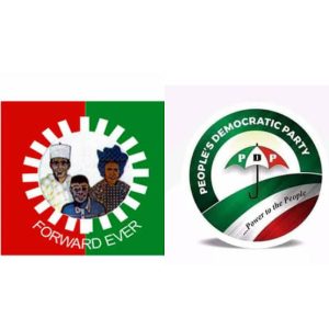 Labour and PDP logo