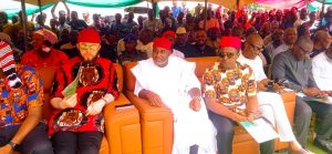 Ogah Joins Governor Alex Otti at The Commissioning of Ossah Road, Umuahia