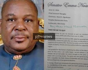 Breaking News: Senator Emma Nwaka Resigns From PDP