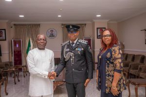 Former ADC DSP Godwin Okore, Visits Governor Otti, Expresses Gratitude