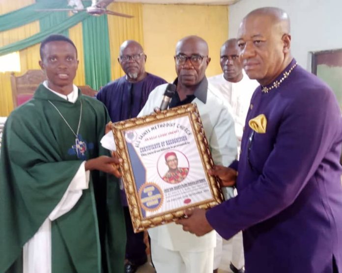 Chief Iheanyi Frank Chinasa Honored by The Methodist Church for Outstanding Contributions to Society and the Church