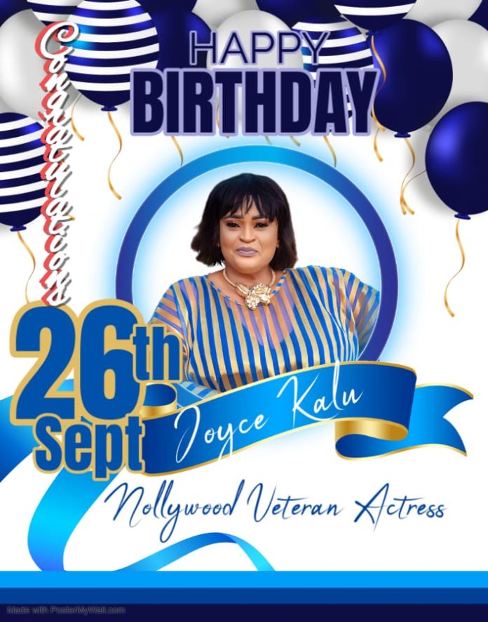 UAAP Salute Veteran Nollywood Actress, Joyce Kalu on Her Birthday