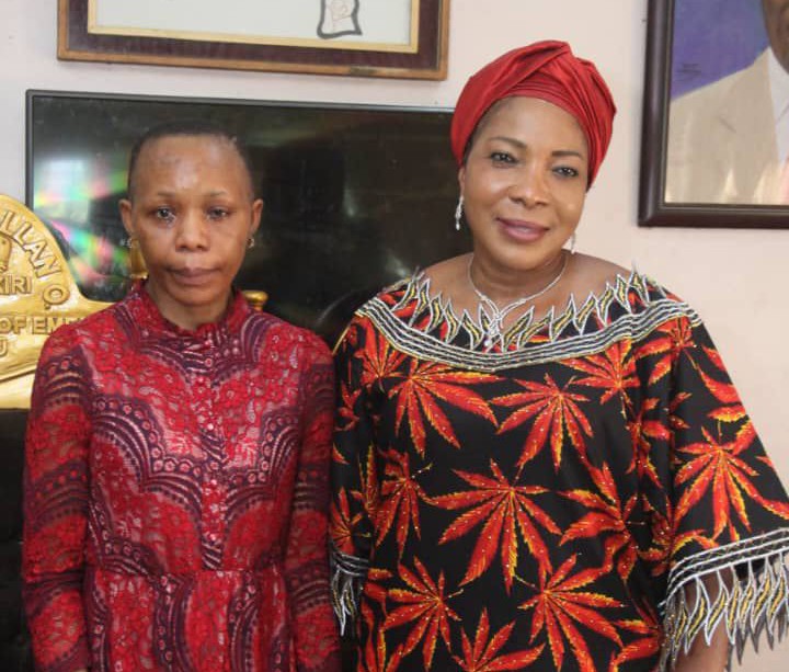 Governor's Wife, Mrs. Otti, Visits Assault Survivor, Offers Continued Support