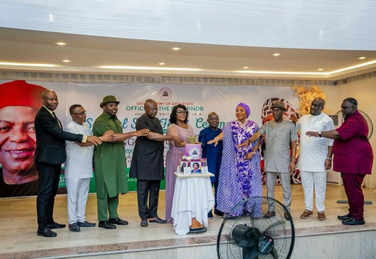 Gov Otti Honours Retired HOS, Advocates Competence, Capacity To Achieve A New Abia
