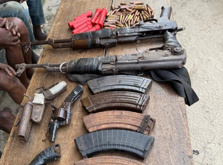 Rivers State Police Command Arrests 5 Suspected Kidnappers, Recover Arms and Ammunition