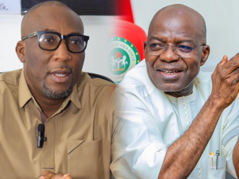Chief Kingsley Nwaobilor and Alex Otti