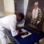 Amobi Ogah Pays Condolence Visit to Late Eze Sir Dr Godson Irononso Ezekwesiri