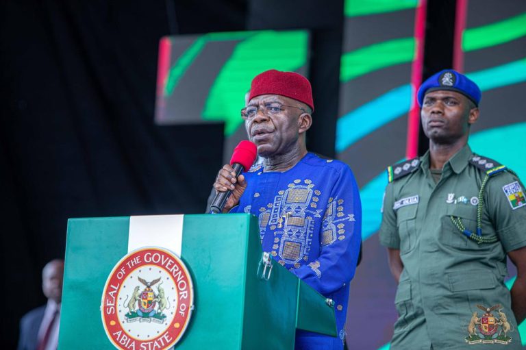 Otti Upscale Training Of Youths In Fashion Skills as Ethnocentrique Graduates Trainees At Fashion Show In Aba