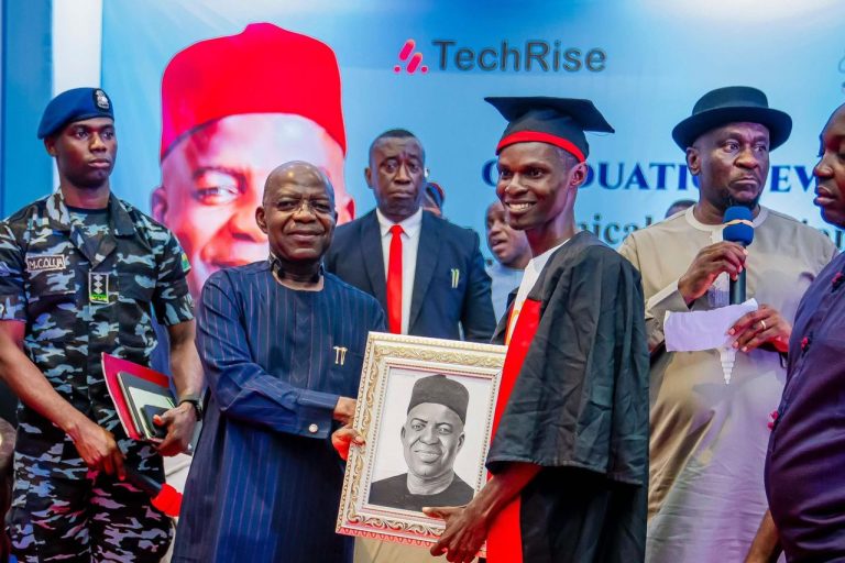 Gov Alex Otti Grants Automatic Employment To 19, Gives Laptops to 509 Tech Graduands