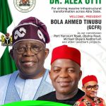 Hon Iheanyi Frank Chinasa Welcomes President Ahmed Bola Tinubu to Abia State For Multiple Projects Commissioning