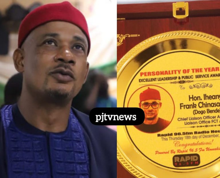 Hon Chinasa Receives Prestigious Award as Overall Rapid Personality of the Year 2025