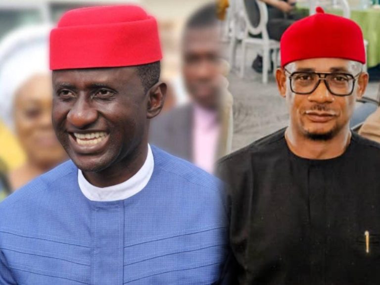 Hon Iheanyi Frank Chinasa Felicitates With Dr Uchechukwu Samson Ogah On His 56th Birthday Anniversary