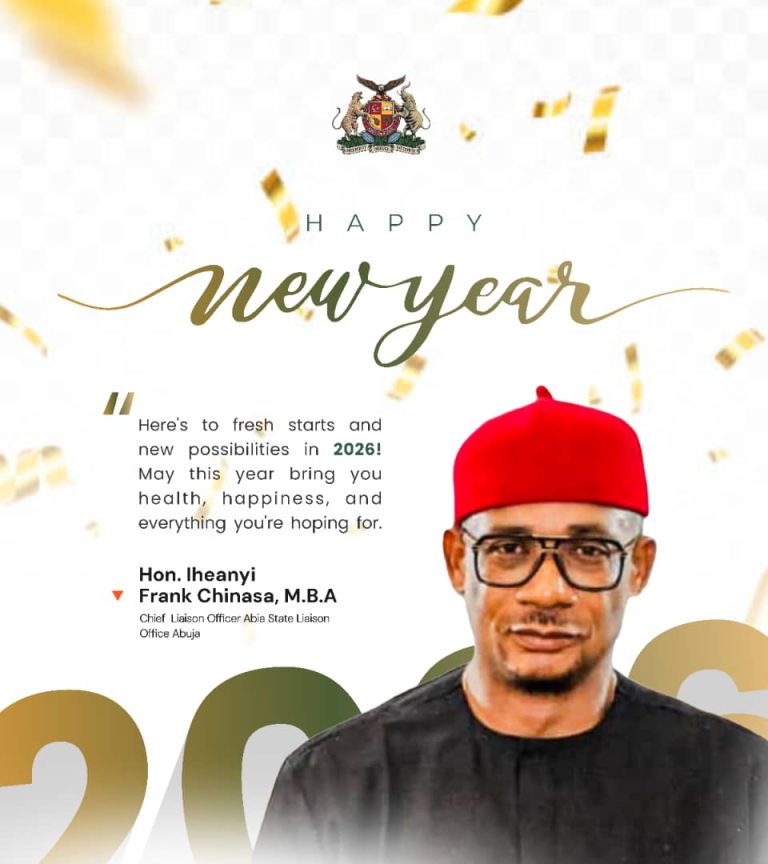 Hon Iheanyi Frank Chinasa Sends New Year Message to Ndi Abia 