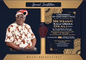 ifeanyi okali