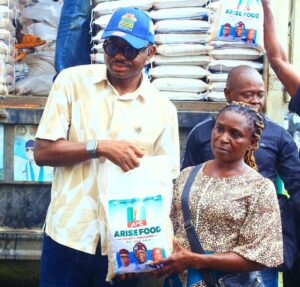 Uwem Sunday James Foundation Commends Gov Umo Eno Over Free Food Distribution Programme in Akwa Ibom