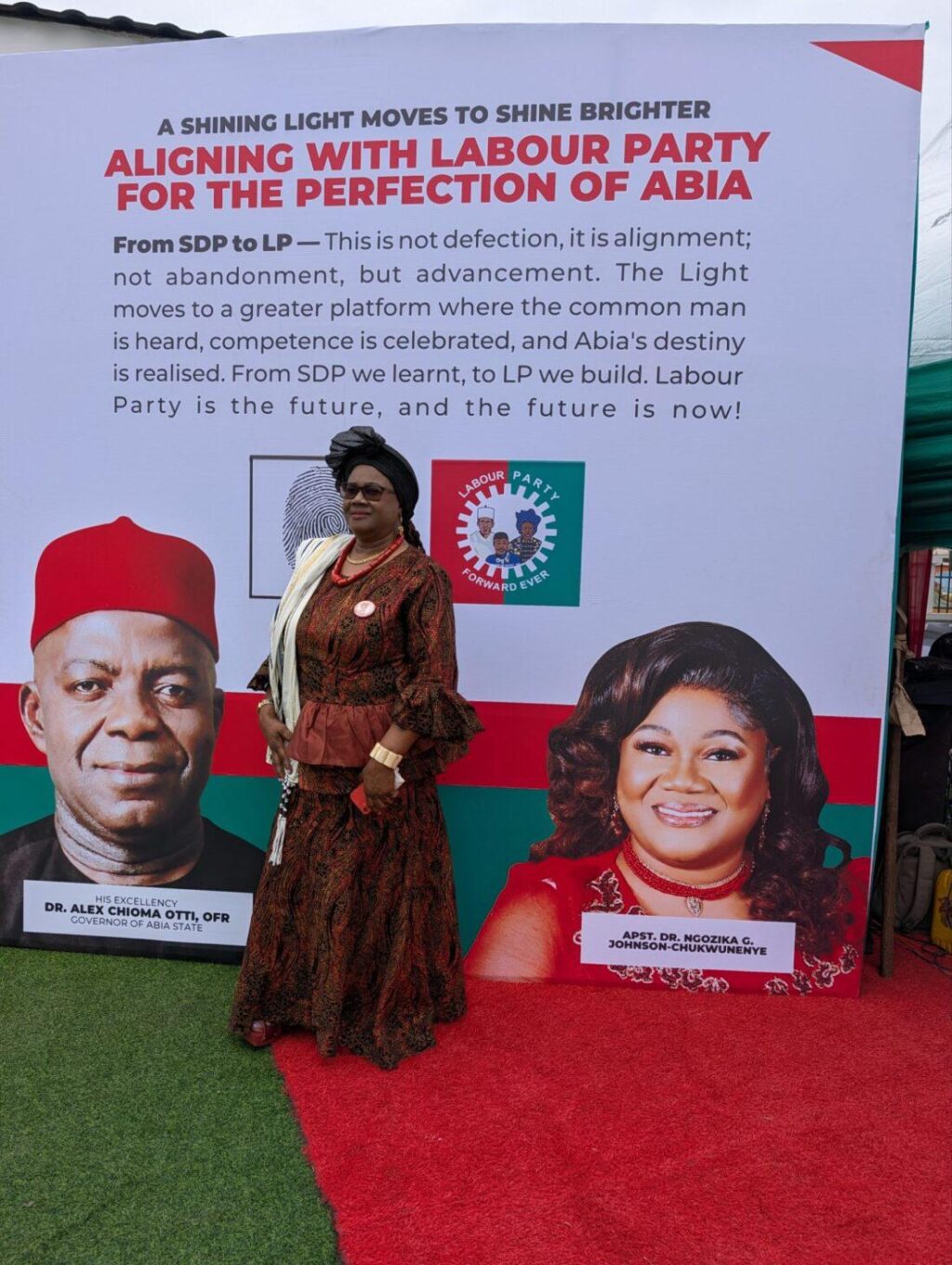 The Earthquake in Abia: Why Apostle Ngozika Johnson-Chukwunenye's Alignment With Labour Party is More than Politics