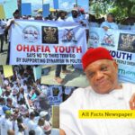 Abia North 2027: Ohafia youths reject Orji Kalu's 3rd term Senate ambition, disown "IPOB enclave" label as Deputy Governor Emetu rallies LP support